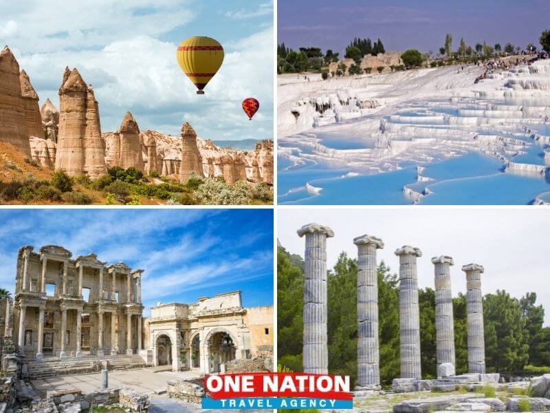 5 Days Cappadocia, Pamukkale, Priene, Miletus, Didyma & Ephesus Tour