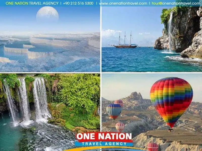 7 Days Cappadocia, Pamukkale & Antalya Tour from Istanbul