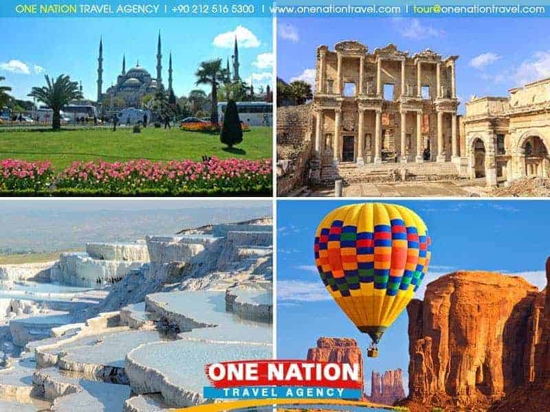 10 Days Istanbul Ephesus Pamukkale Antalya and Cappadocia Tour