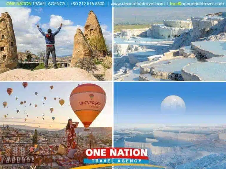 3-Day Cappadocia and Pamukkale Tour from Istanbul by Plane
