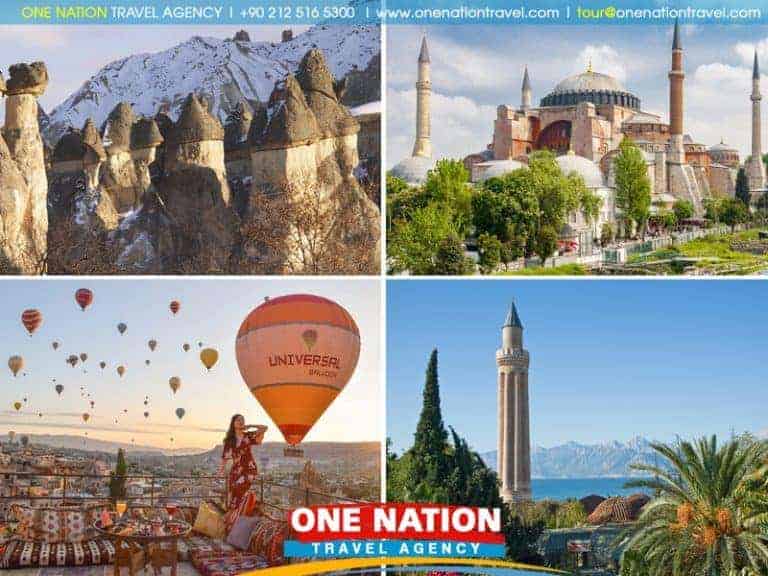 10 Days Istanbul, Cappadocia and Antalya Tour