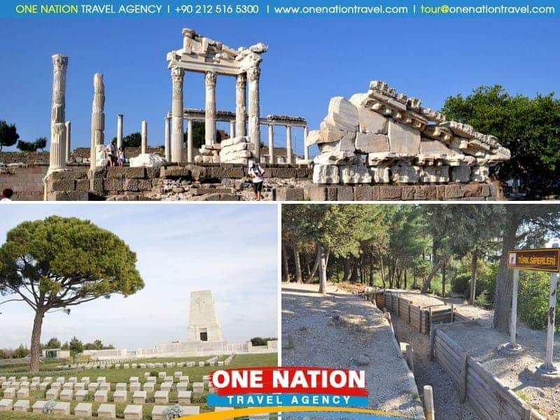 2-Day Pergamum, Gallipoli and Troy Tour from Kusadasi