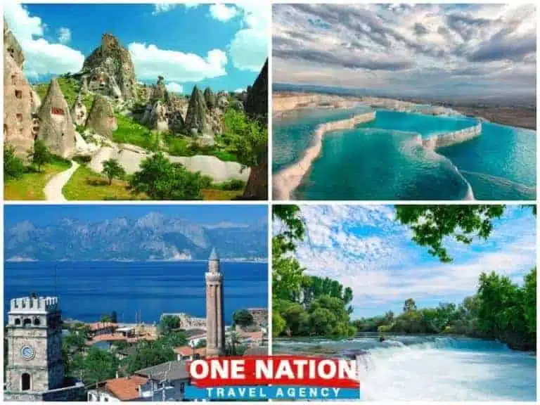 4 Days Cappadocia, Pamukkale and Antalya Tour from Istanbul