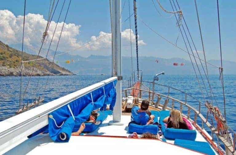 4 Days Blue (Gulet) Cruise from Fethiye to Olympos