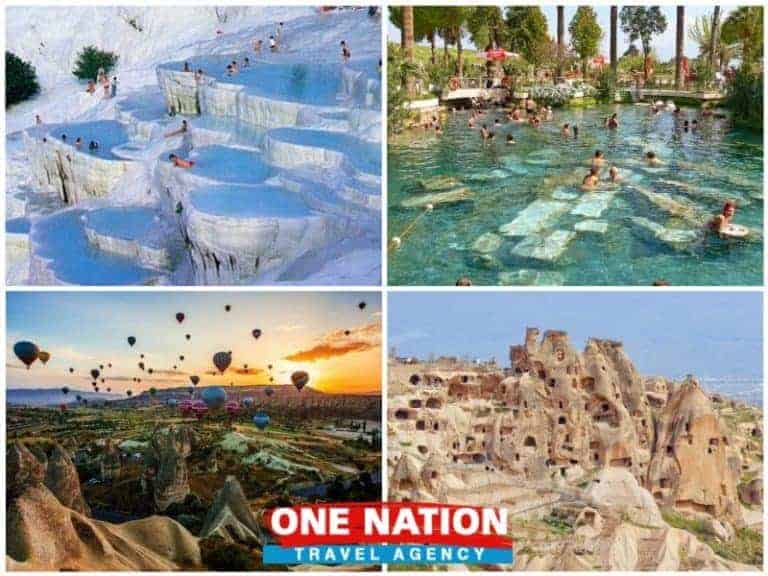 4 Days Pamukkale and Cappadocia Tour from Antalya