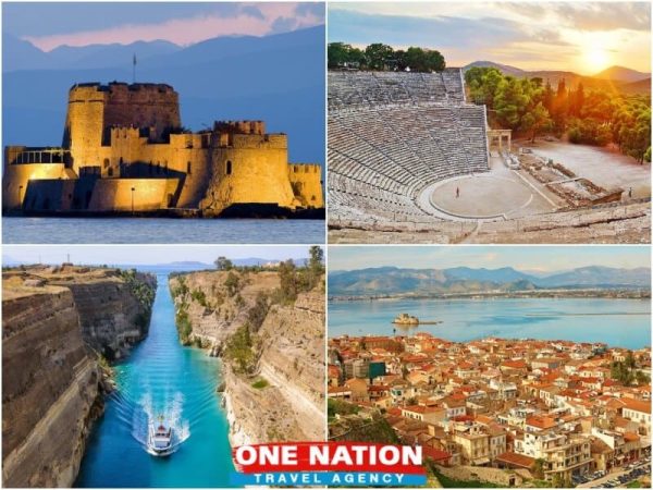 4 Days Nafplio Olympia and Delphi Tour from Athens