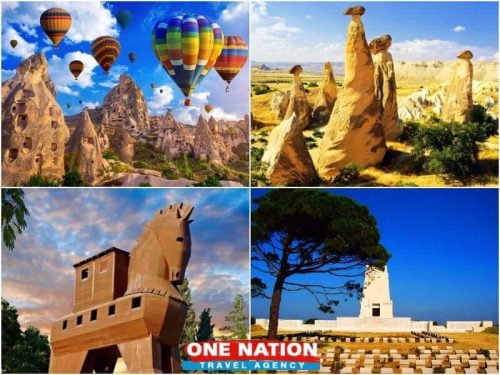 3 Days Cappadocia Troy and Gallipoli Tour from Istanbul