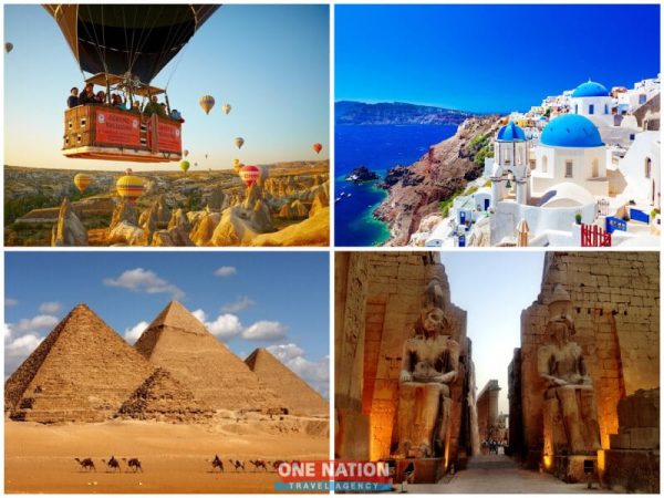 20 Days Turkey, Greece and Egypt Combination Tour