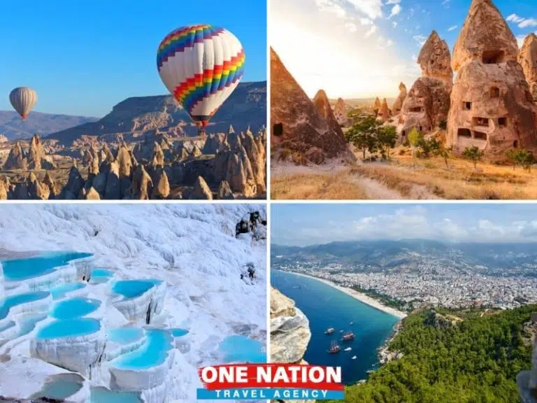 5-Day Cappadocia, Pamukkale & Antalya Tour from Istanbul