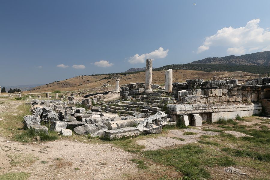 Temple of Apollo in Pamukkale