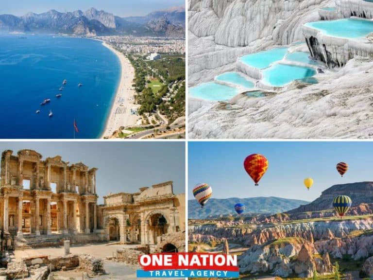 9 Days Turkey Tour: Antalya, Pamukkale, Ephesus, Cappadocia and Istanbul