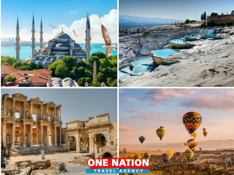 9 Days Istanbul, Pamukkale, Ephesus and Cappadocia Tour